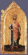 St Ladislaus, King of Hungary Simone Martini